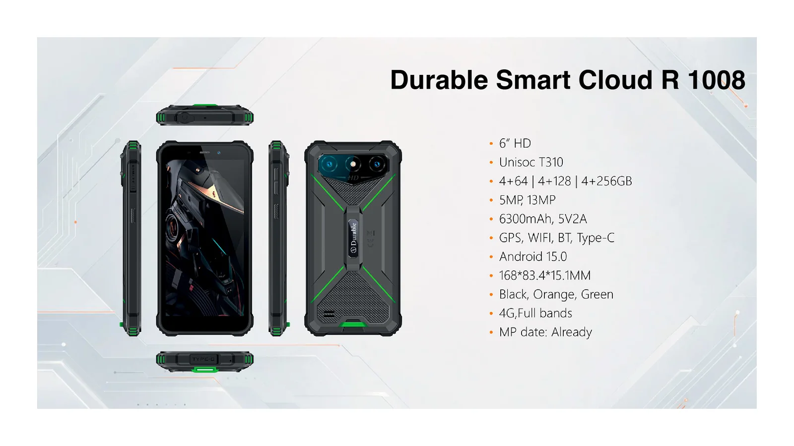 Durable Smart Cloud R 1008