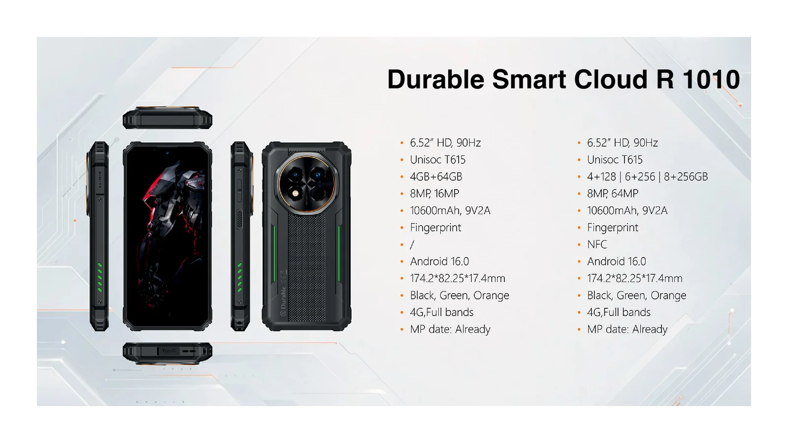 Durable Smart Cloud R 1010