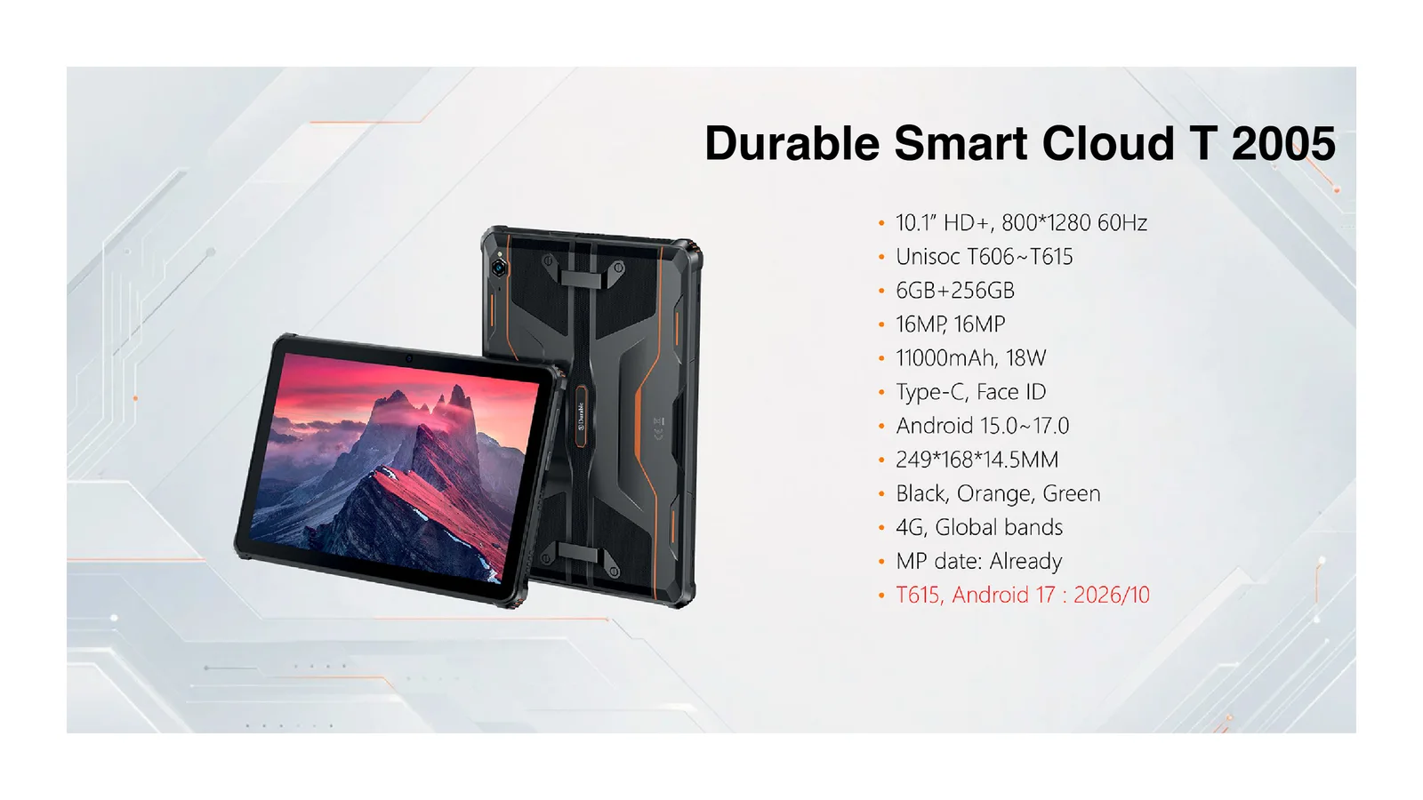 Durable Smart Cloud T 2005