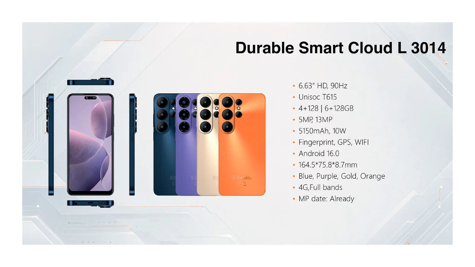 Durable Smart Cloud L 3014