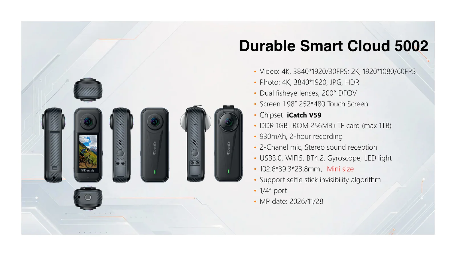 Durable Smart Cloud 5002