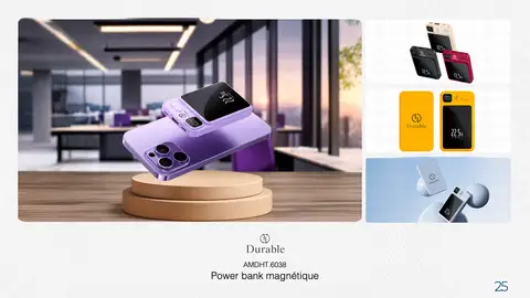 Power bank magnétique