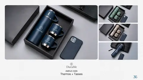 Thermos + Tasses
