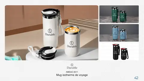 Mug isotherme de voyage