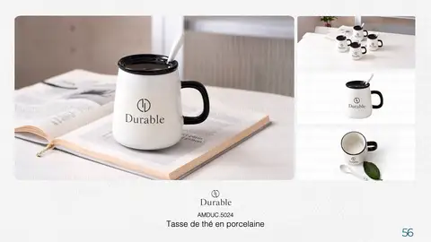 Tasse de thé en porcelaine
