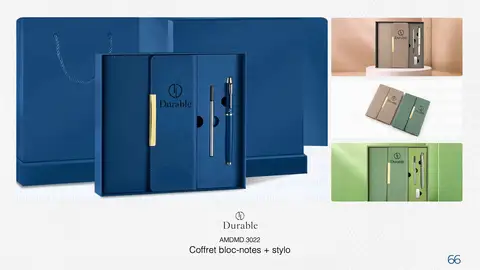 Coffret bloc-notes + stylo