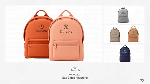 Sac à dos néoprène