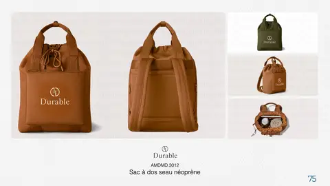 Sac à dos seau néoprène