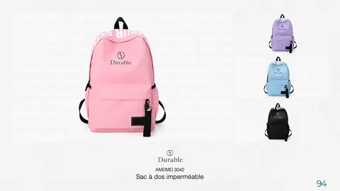 Sac à dos imperméable