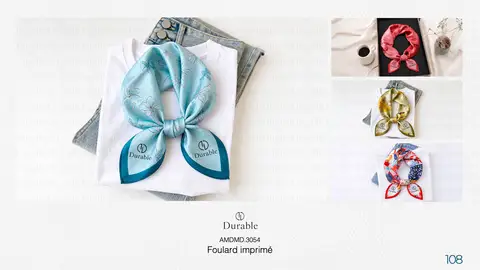 Foulard imprimé