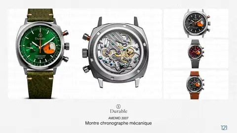 Montre chronographe mécanique