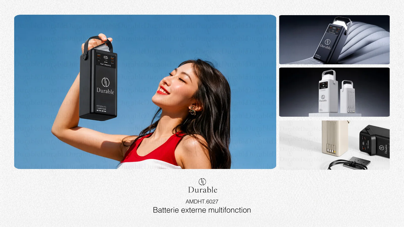 Batterie externe multifonction