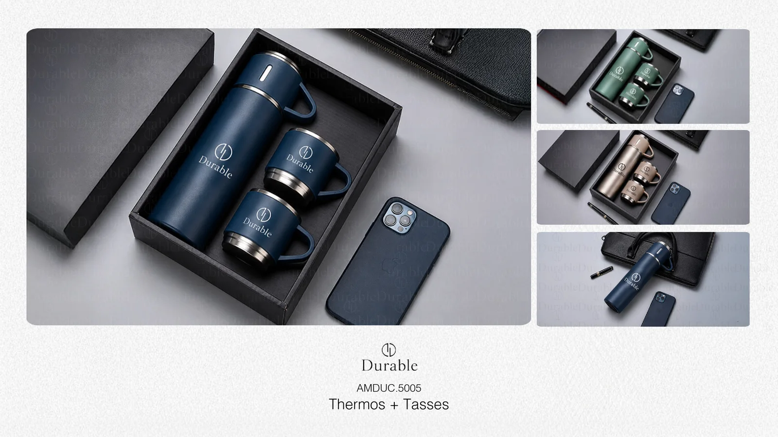 Thermos + Tasses