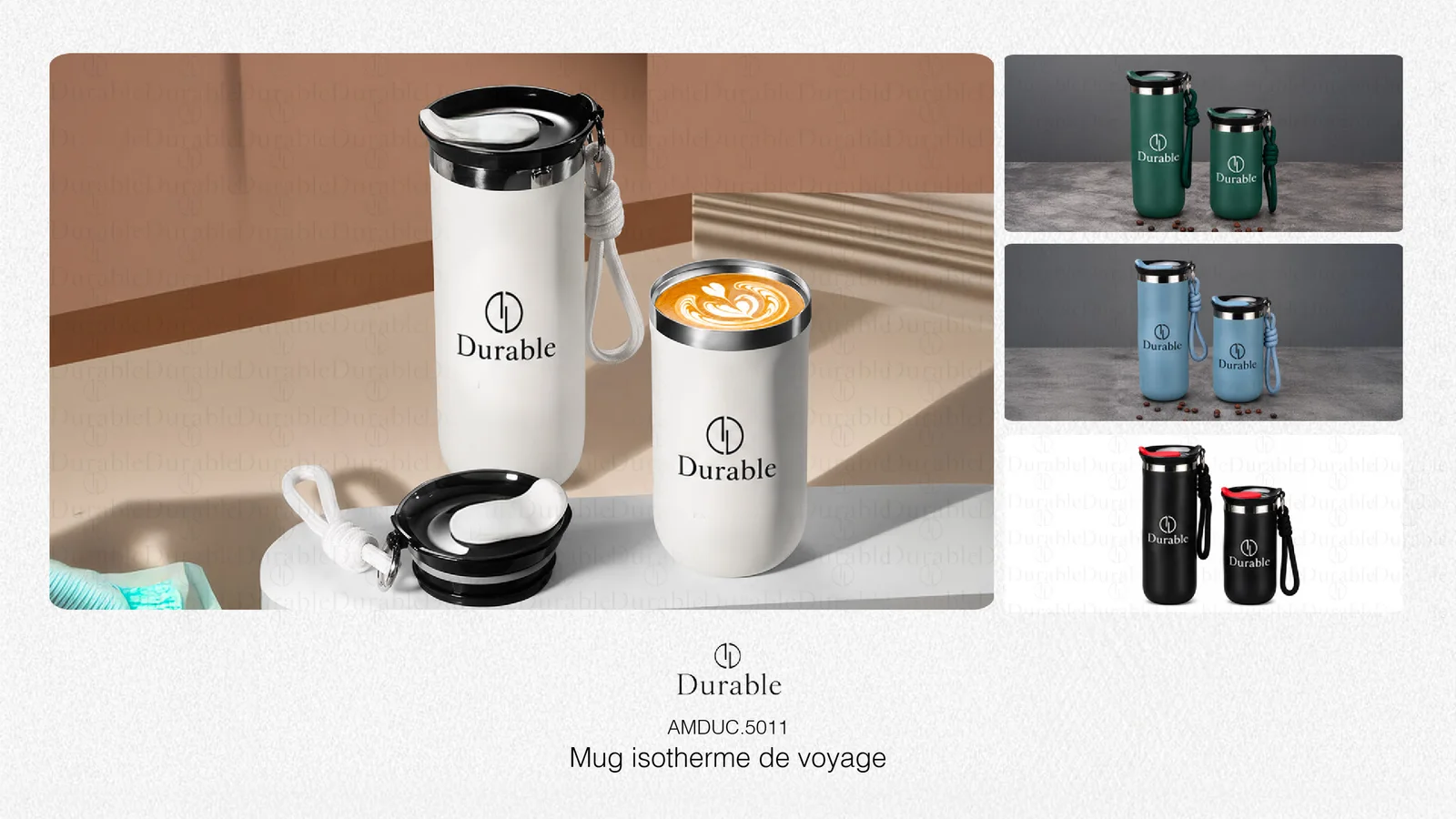 Mug isotherme de voyage