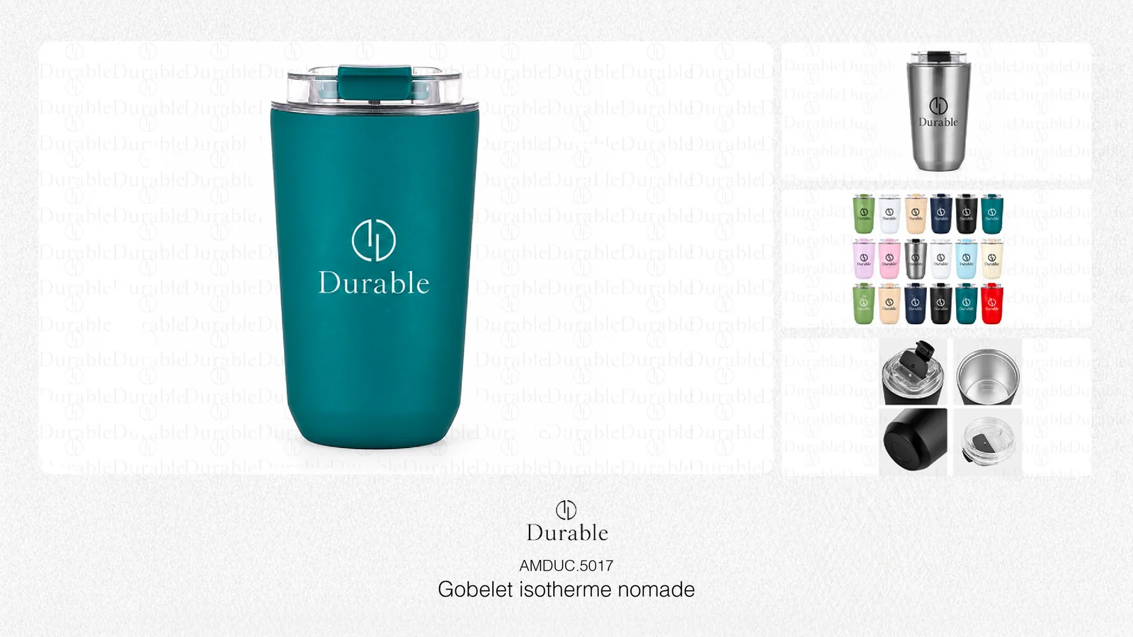 Gobelet isotherme nomade