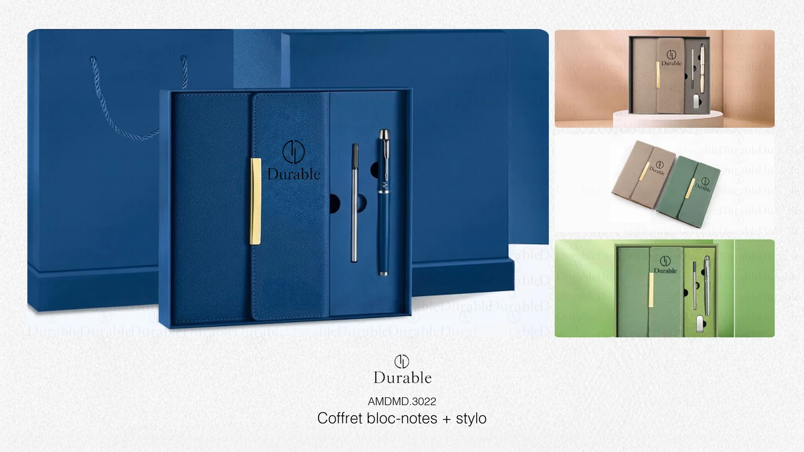 Coffret bloc-notes + stylo