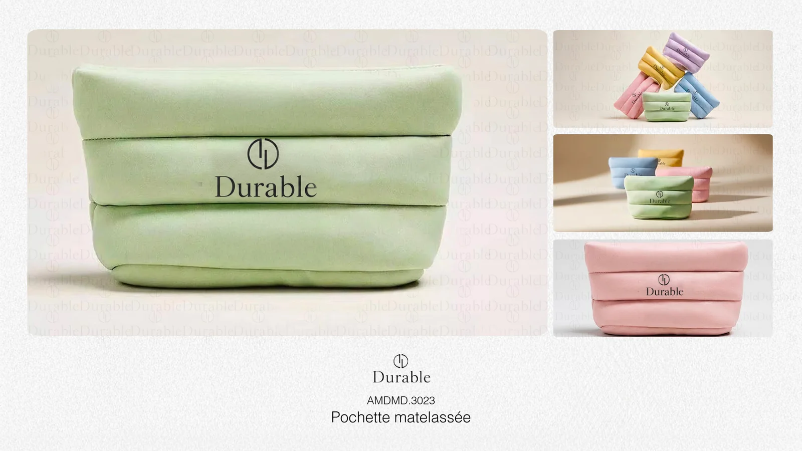 Pochette matelassée