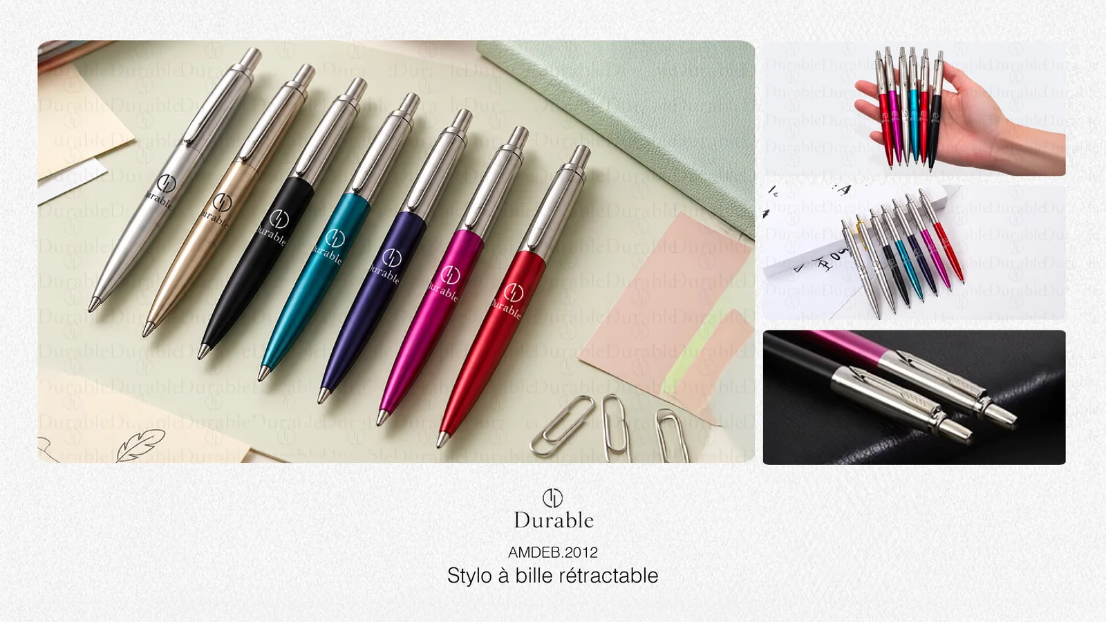 Stylo à bille rétractable