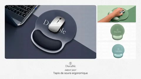 Tapis de souris ergonomique