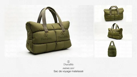 Sac de voyage matelassé